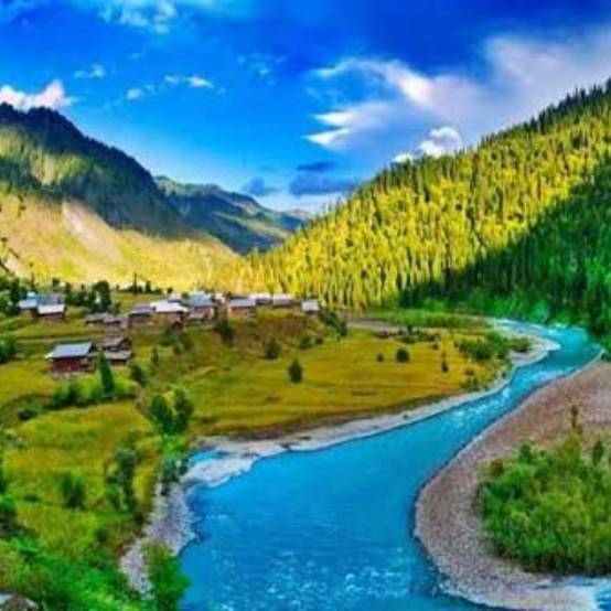 Yusmarg mountain valley